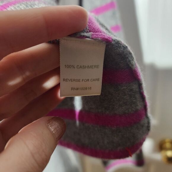 GARNET HILL cashmere crewneck sweater - Picture 5 of 5